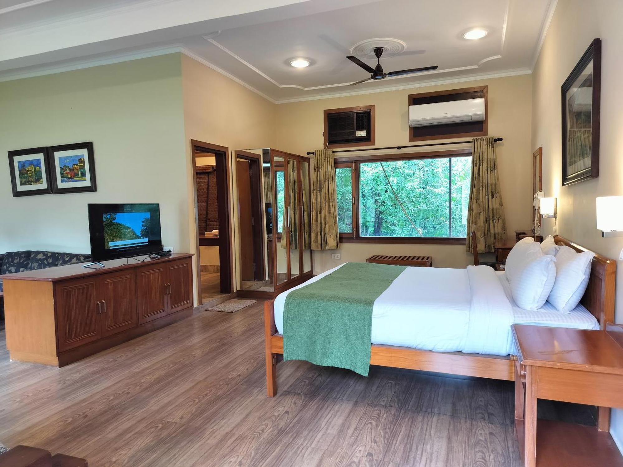 Bel-La Monde Hotel "Riverside" - Jim Corbett Garjia Buitenkant foto