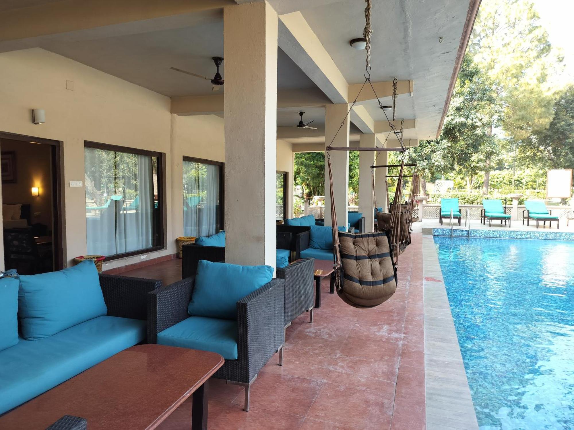 Bel-La Monde Hotel "Riverside" - Jim Corbett Garjia Buitenkant foto