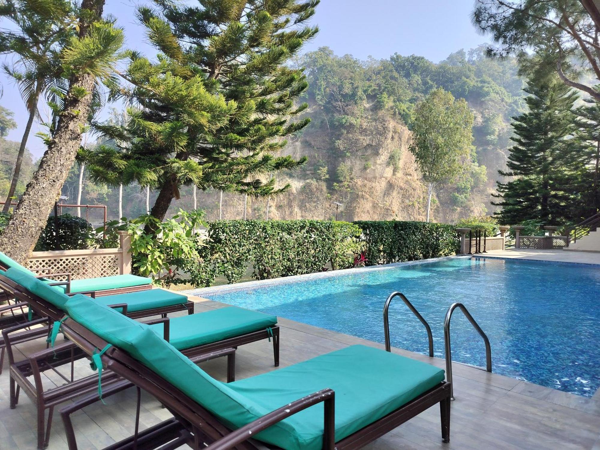 Bel-La Monde Hotel "Riverside" - Jim Corbett Garjia Buitenkant foto